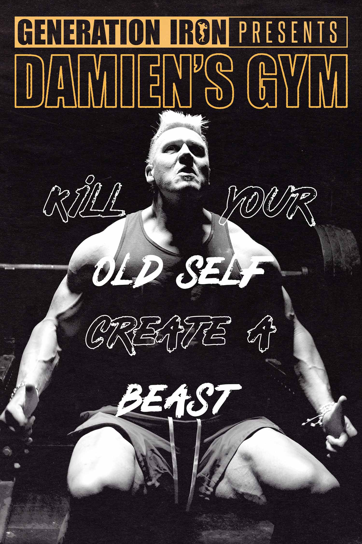 Damien's Gym poster Rob Terry
